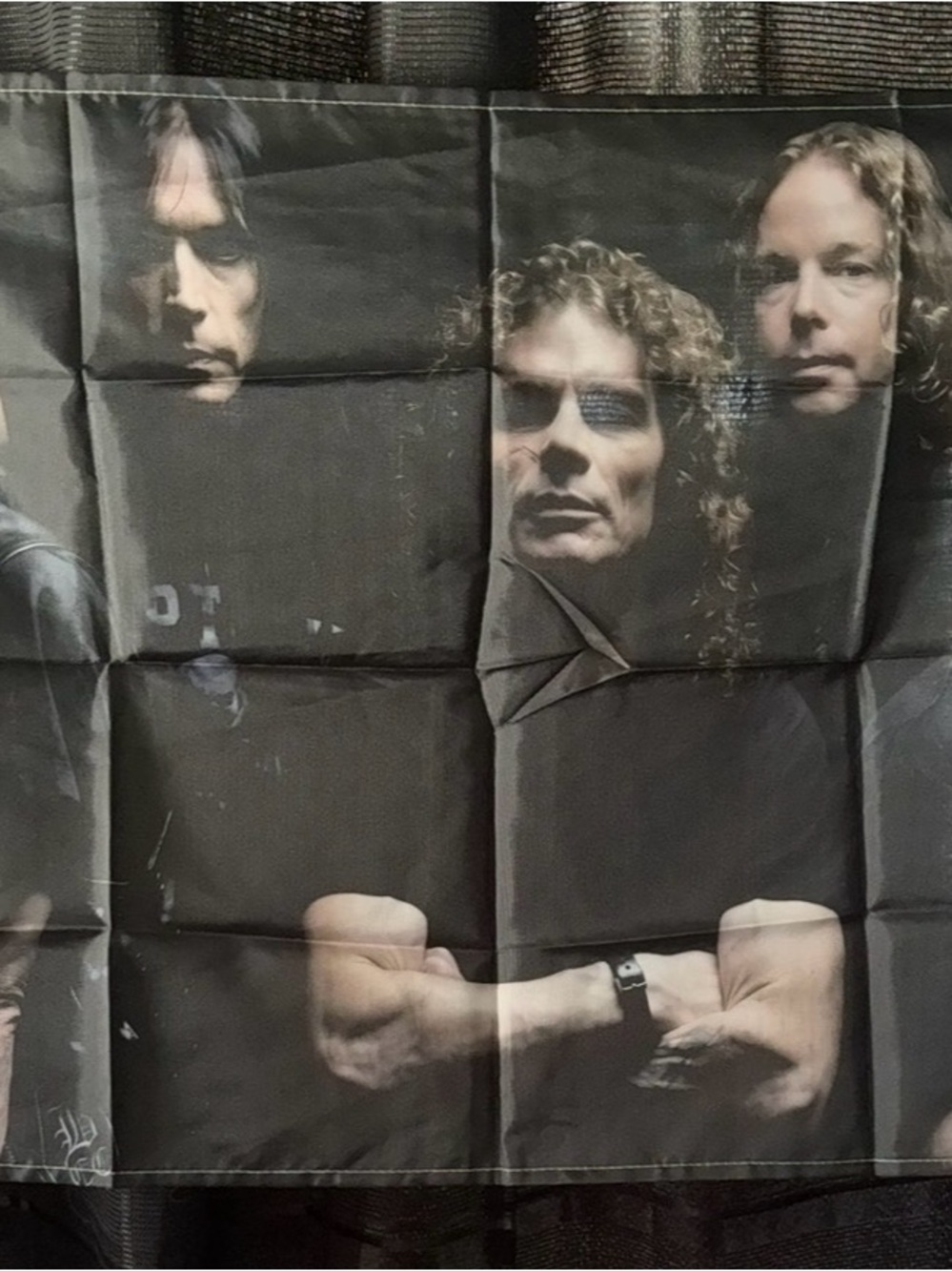 Black Rock Band Printed Band Tapestry- Overkill